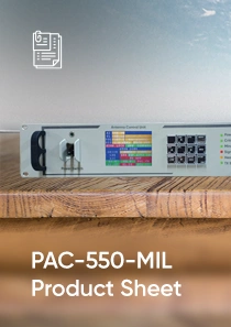 PAC-550-MIL Product Sheet
